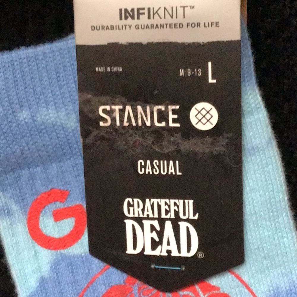 Stance Grateful Dead steal your face socks - Picture 2 of 6